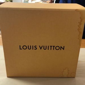 Louis Vuitton Accessory Box 10x10x5”